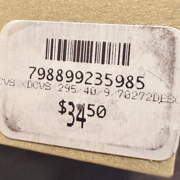 NWT Charter Club Crystal Triple-Row Ring in Fine Silver Plate Size 5 - Picture 4 of 4